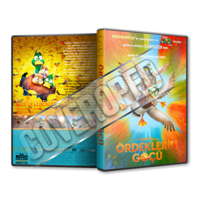 Ördeklerin Göçü - Migration - 2023 Türkçe Dvd Cover Tasarımı